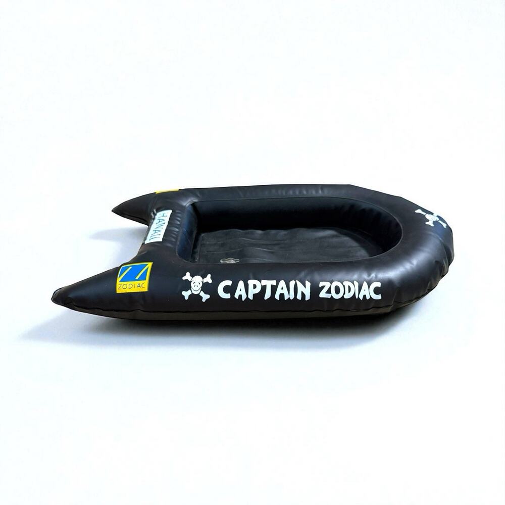 Vintage GI Joe Captain Zodiac Inflatable 18” Toy Hawaii Accessory Boat Bathtub